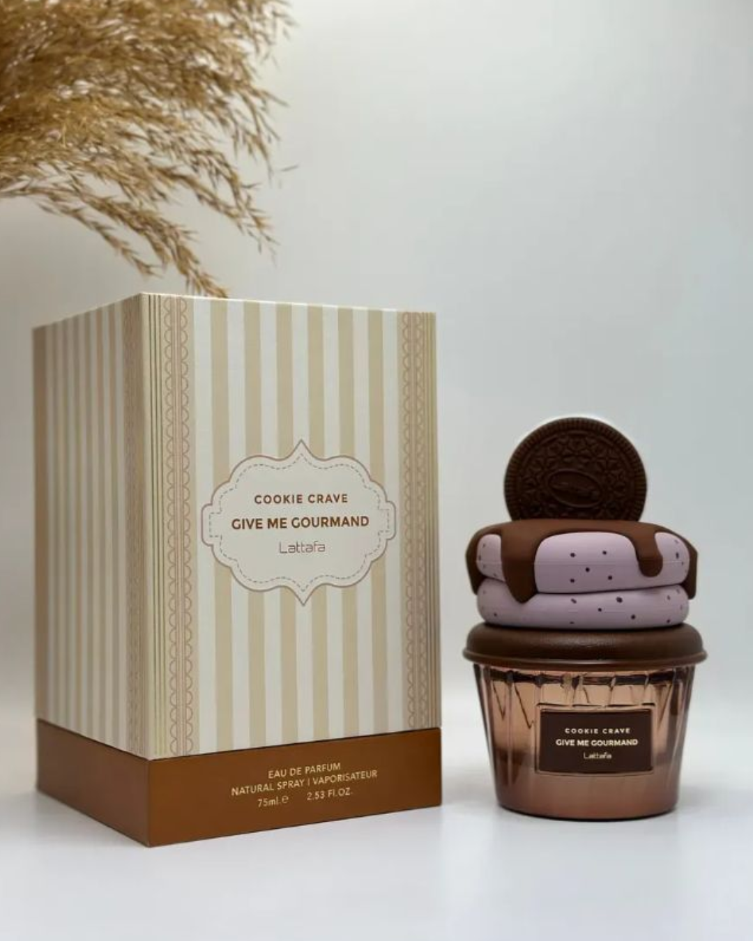 Perfume Lattafa Give Me Gourmand Cookoe Grave Eua de Parfum 75ml