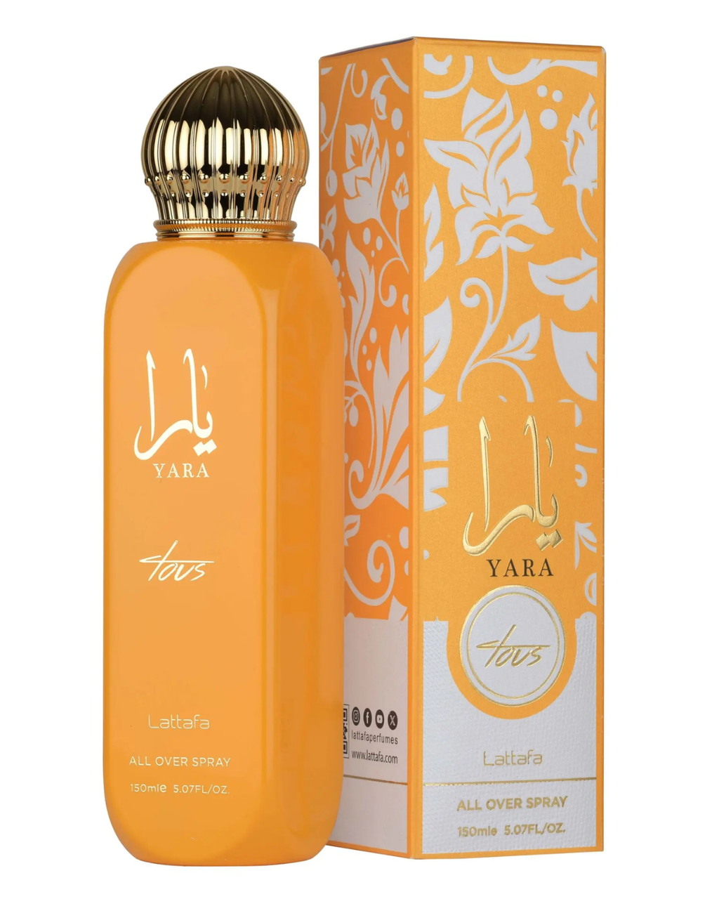 Body Splash Lattafa Yara Tous All Over Spray 150ml